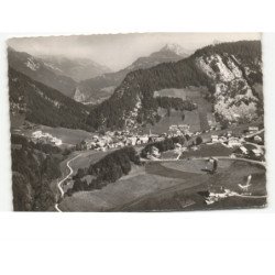 LA CLUSAZ: vue générale vue aérienne 10x15 - très bon état