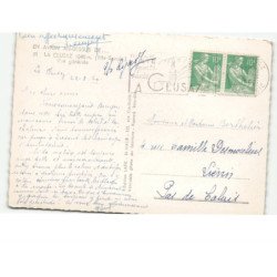 LA CLUSAZ: vue générale vue aérienne 10x15 - très bon état