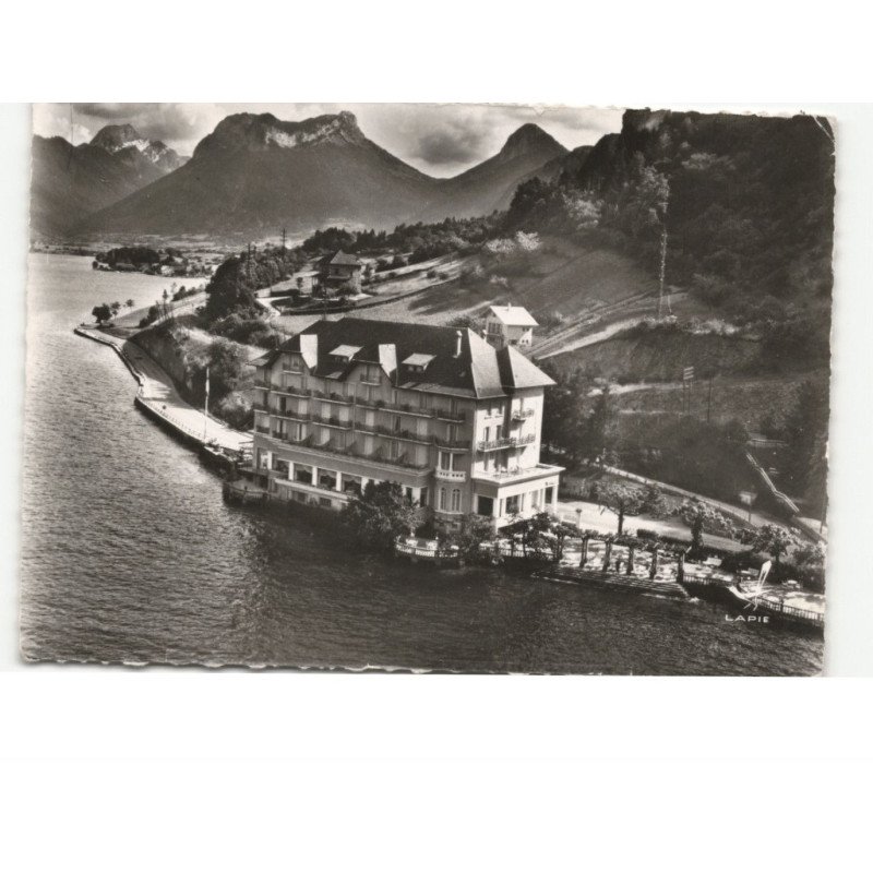 DUINGT: hôtel "des libellules" vue aérienne 10x15 - très bon état