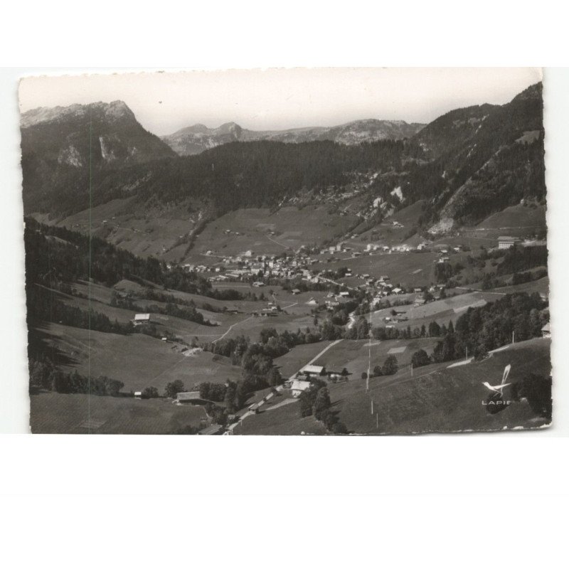 LE GRAND-BORNAND: vue panoramique vue aérienne 10x15 - état