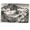 MONT-BLANC: aiguille du midi, col du midi vue aérienne 10x15 - état