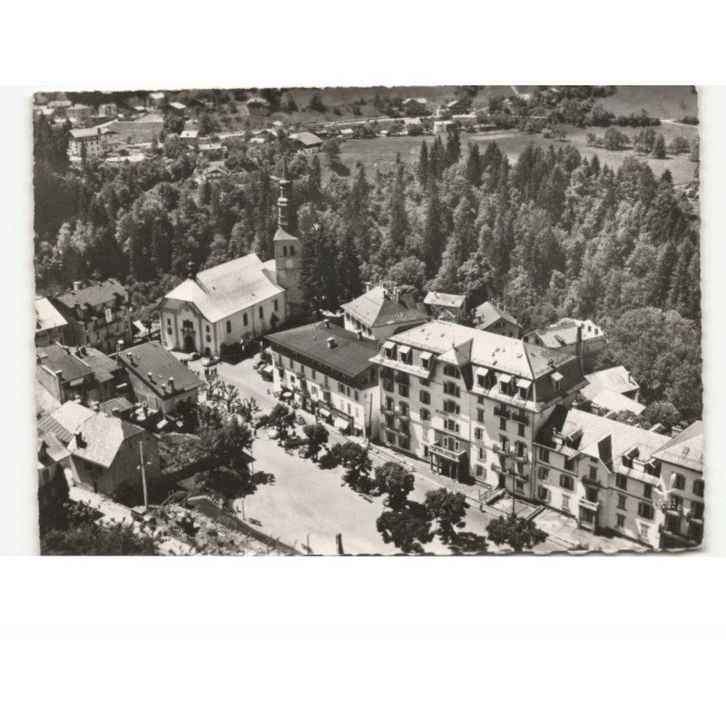 SAINT-GERVAIS-les-BAINS: vue générale vue aérienne 10x15 - très bon état