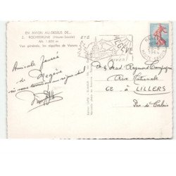 ROCHEBRUNE: vue générale les aiguilles de varens vue aérienne 10x15 - très bon état