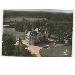 SAINT-JEAN-du-BOIS: le château vue aérienne 10x15 - très bon état