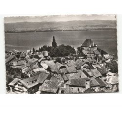 YVOIRE: vue générale et la côte suisse vue aérienne 10x15 - très bon état
