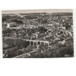BOLBEC: vue générale vue aérienne 10x15 - très bon état