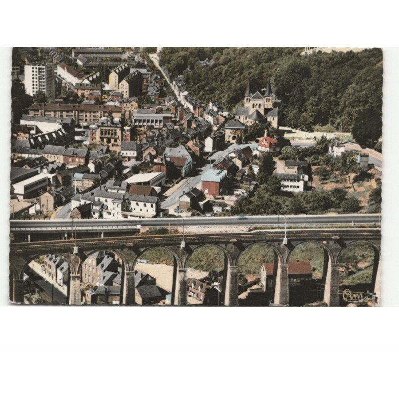 BARENTIN: vue générale: vue aérienne 10x15 - très bon état