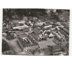 BLANGY-sur-BRESLE: l'église vue aérienne 10x15 - très bon état