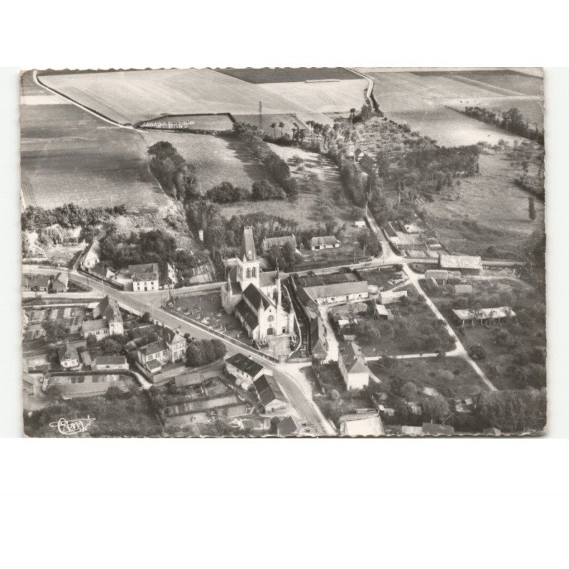 BOURG-DUN: vue générale vue aérienne 10x15 - très bon état