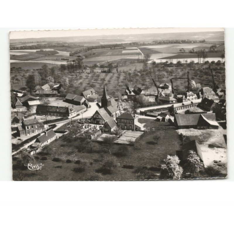 BOSC-GEFFROY: vue générale vue aérienne 10x15 - très bon état