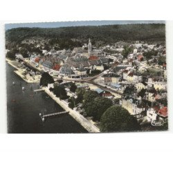 CAUDEBEC-en-CAUX: vue générale vue aérienne 10x15 - très bon état