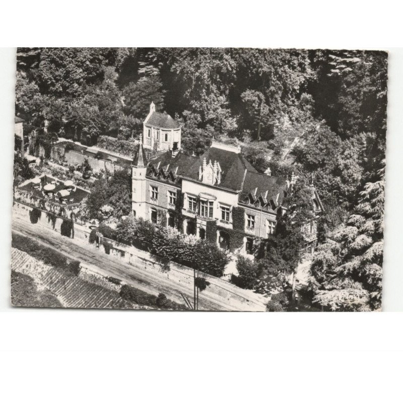 CAUDEBEC-en-CAUX: manoir de retival vue aérienne 10x15 - très bon état