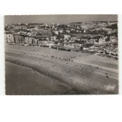 CRIEL-sur-MER: la plage vue aérienne 10x15 - très bon état