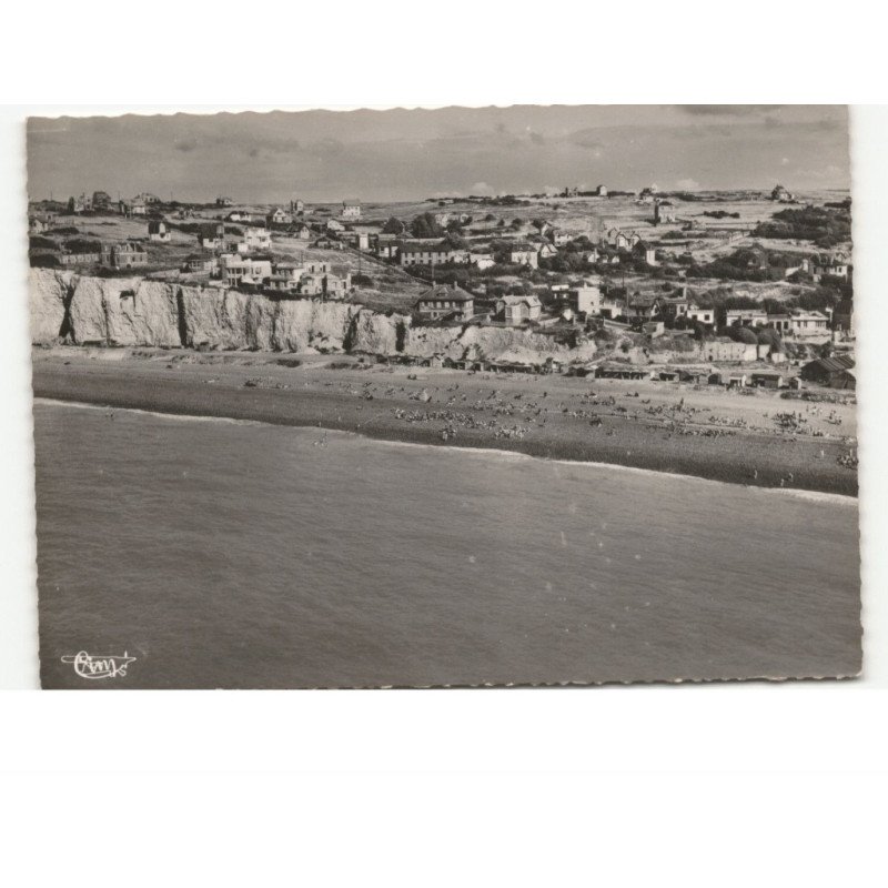 CRIEL-sur-MER: la plage vue aérienne 10x15 - très bon état