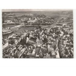DIEPPE: l'église saint-jacques vue aérienne 10x15 - très bon état