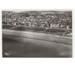 DIEPPE: la plage vue aérienne 10x15 - très bon état