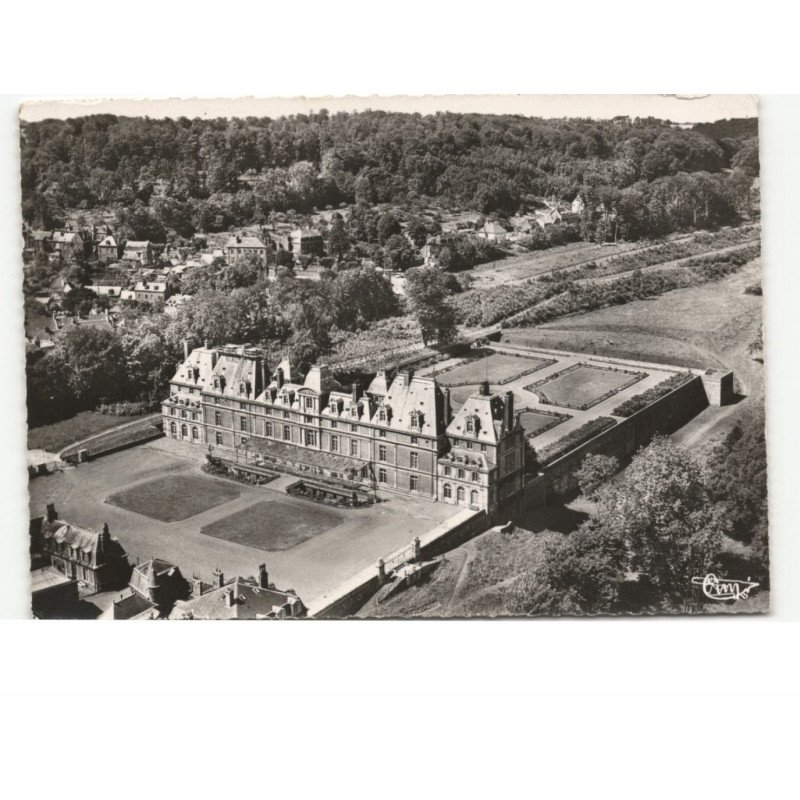 EU: château vue aérienne 10x15 - très bon état