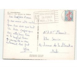 EU: château vue aérienne 10x15 - très bon état