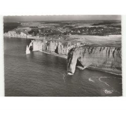 ETRETAT: les trois portes et l'aiguille vue aérienne 10x15 - très bon état