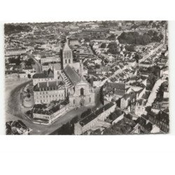 FECAMP: l'abbaye vue aérienne 10x15 - très bon état