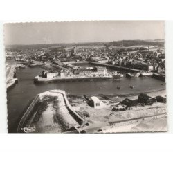FECAMP: vue générale vue aérienne 10x15 - très bon état