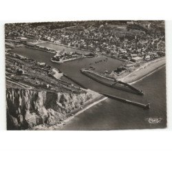 FECAMP: port vue aérienne 10x15 - très bon état