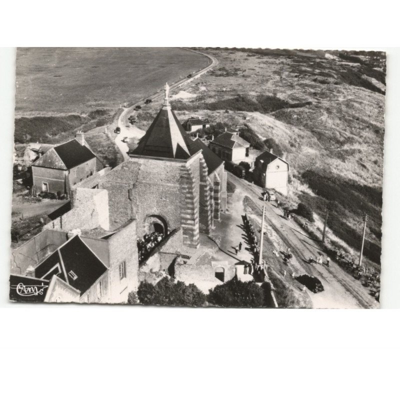 FECAMP: la chapelle notre-dame du salut vue aérienne 10x15 - très bon état