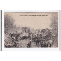 ARCUEIL et BOURG-la-REINE : déraillement entre arcueil et bourg-la-reine 30 mars 1905 - tres bon etat