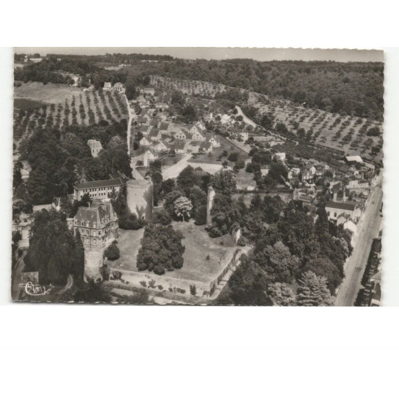 LILLEBONNE: vue panoramique vue aérienne 10x15 - très bon état