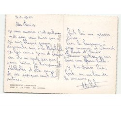 LILLEBONNE: la vallée vue aérienne 10x15 - très bon état