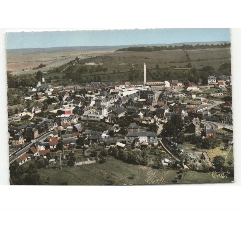 FOUCARMONT: vue générale vue aérienne 10x15 - très bon état