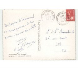 FOUCARMONT: vue générale vue aérienne 10x15 - très bon état