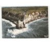 GRANDCAMP-les-BAINS: la pointe du hoc lieu de débarquement du 6 juin 1944 vue aérienne 10x15 - état