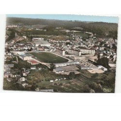 LILLEBONNE: vue générale, le stade vue aérienne 10x15 - très bon état