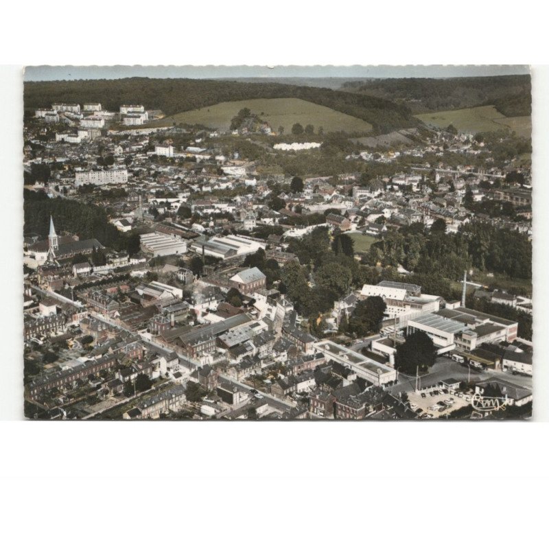 MAROMME: vue générale vue aérienne 10x15 - très bon état