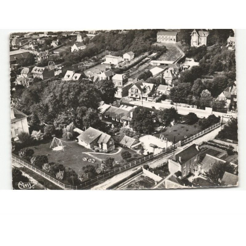MESNIL-VAL: vue générale, la vieille ferme vue aérienne 10x15 - très bon état