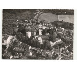 LILLEBONNE: le château vue aérienne 10x15 - état