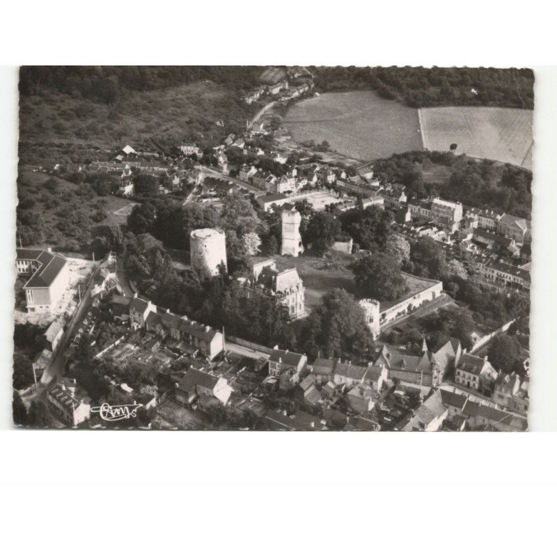 LILLEBONNE: le château vue aérienne 10x15 - état