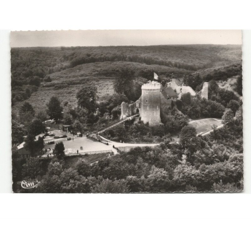 MOULINEAUX: château robert le diable vue aérienne 10x15 - très bon état