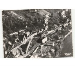 ORIVAL: église mi troglodytique du XVe et XVIe siècle et le chemin de la croix vue aérienne 10x15 - très bon état