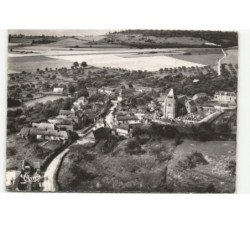 NESLE-HODENG: vue générale vue aérienne 10x15 - très bon état