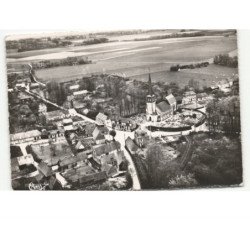 NORMANVILLE: vue générale vue aérienne 10x15 - très bon état