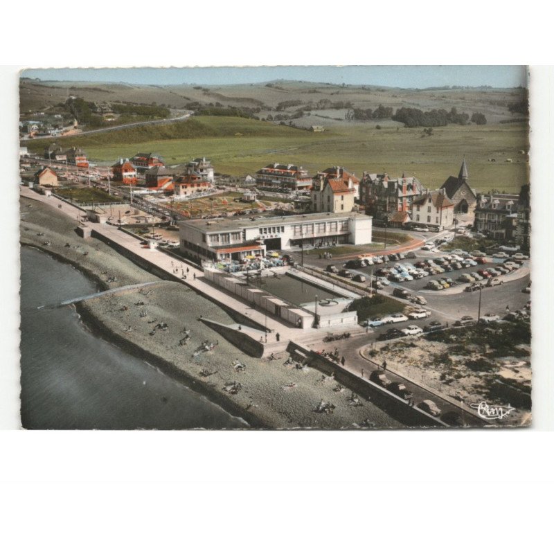 POURVILLE: vue générale vue aérienne 10x15 - très bon état