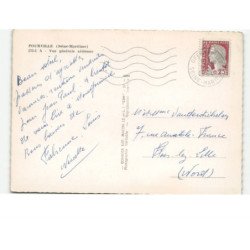 POURVILLE: vue générale vue aérienne 10x15 - très bon état