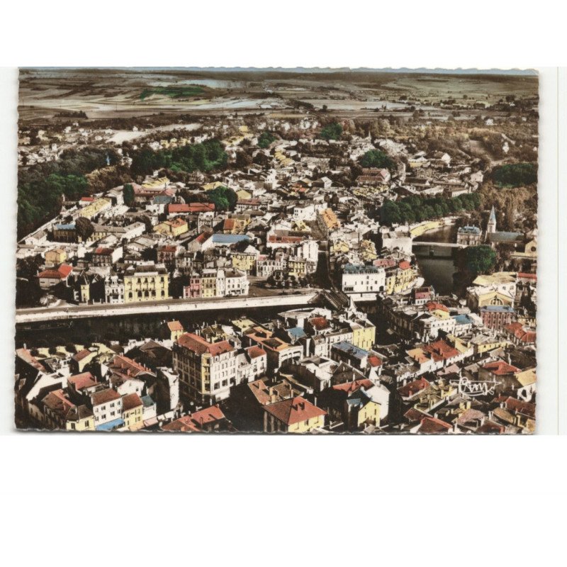 VERDUN place chevert vue aérienne 10x15 - très bon état