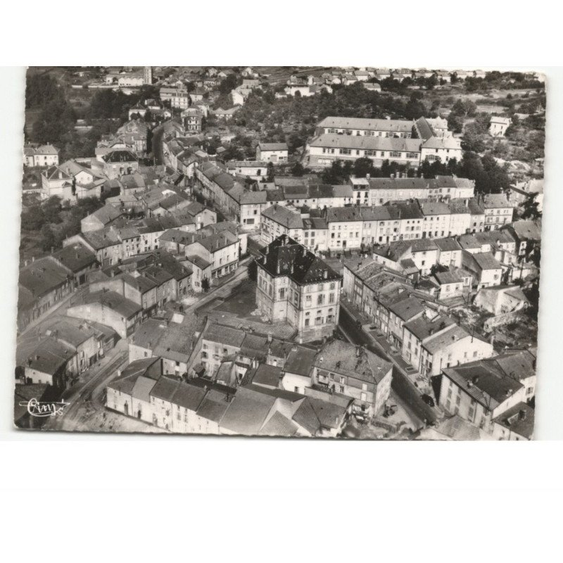 BADONVILLER: centre de la ville vue aérienne 10x15 - très bon état