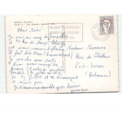 BAYON: vue générale, quartier gare vue aérienne 10x15 - très bon état
