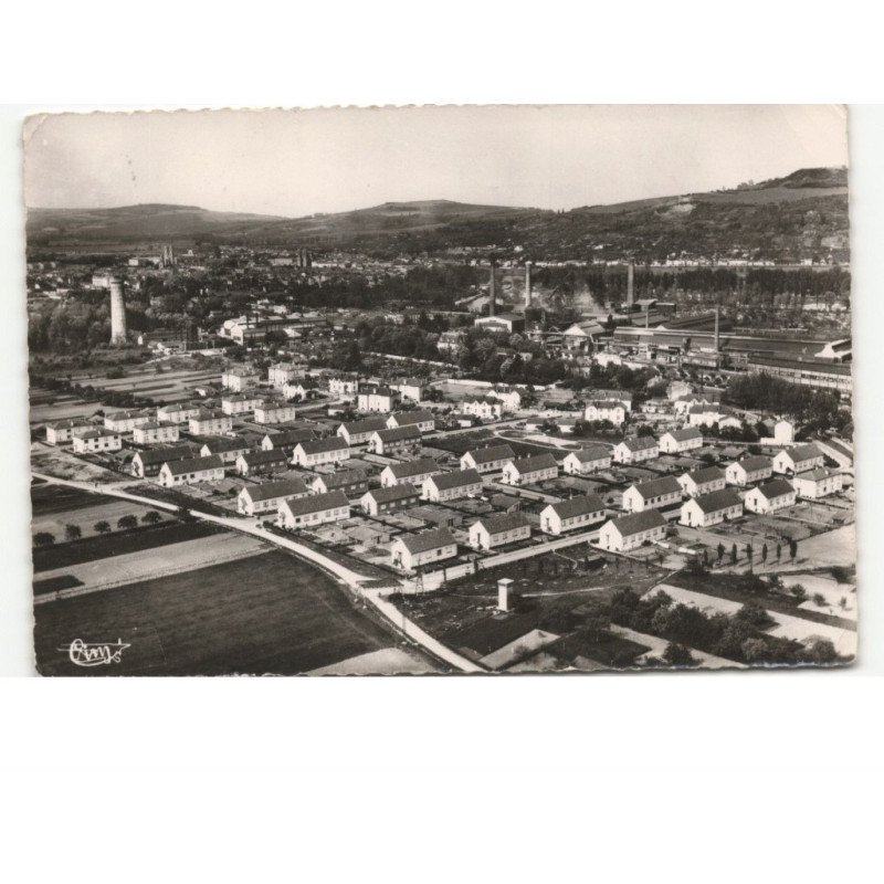 BLENOD-les-PONT-à-MOUSON: les cités lorraine vue aérienne 10x15 - très bon état
