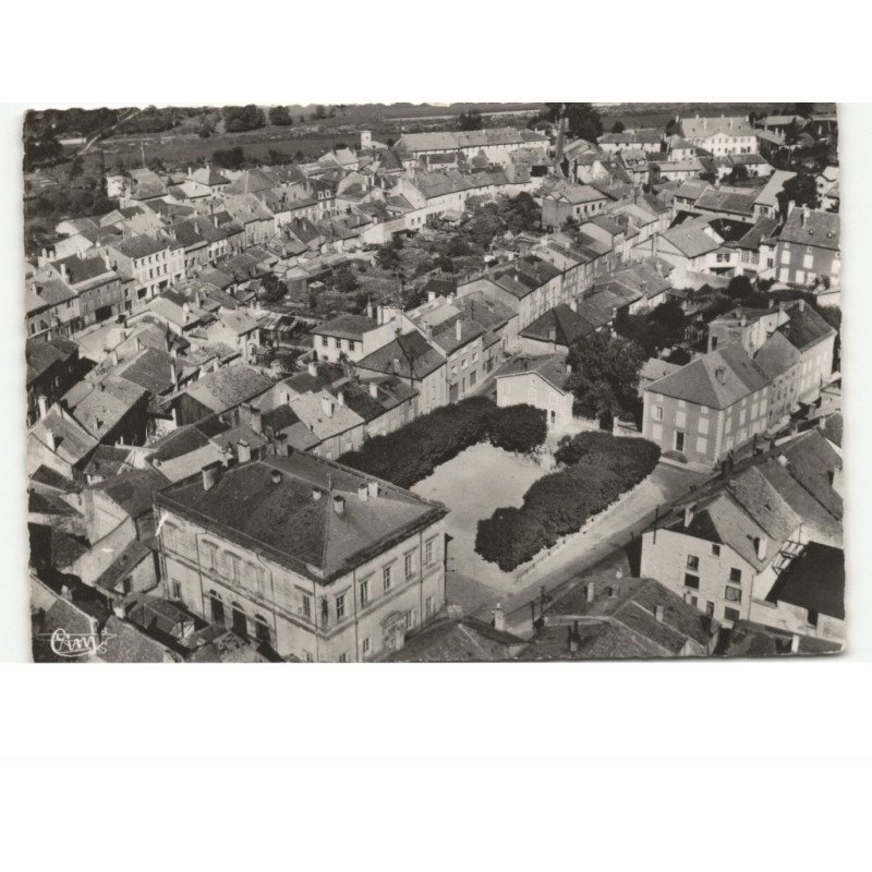 BLAMONT: vue générale vue aérienne 10x15 - très bon état