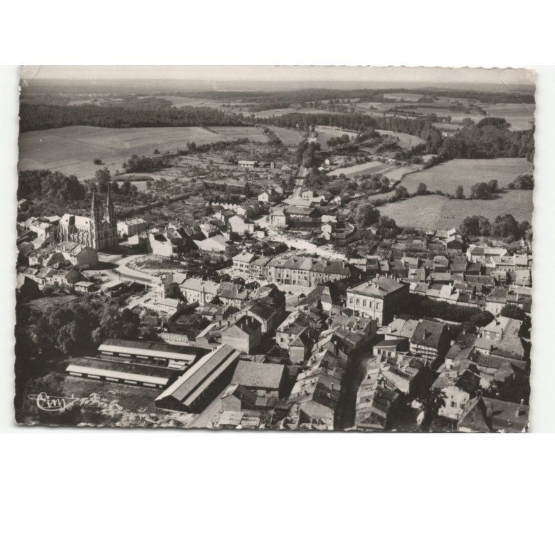 BLAMONT: vue générale vue aérienne 10x15 - état